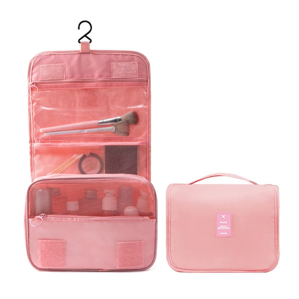 Hanging Travel Toiletry Bag for Women - Large Cosmetic Organizer with Hook, Perfect for Vacation & Business Trips