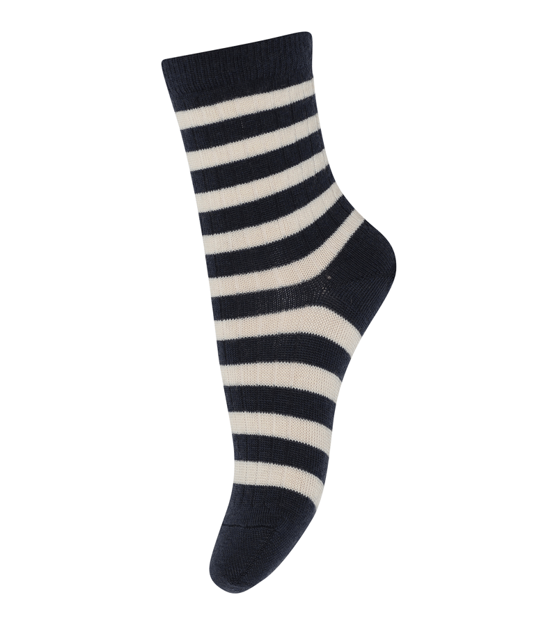 Premium Navy Elis Socks by MP Denmark - Soft Cotton Comfort Socks for Men & Women - Ideal for Work, Travel & Everyday Wear