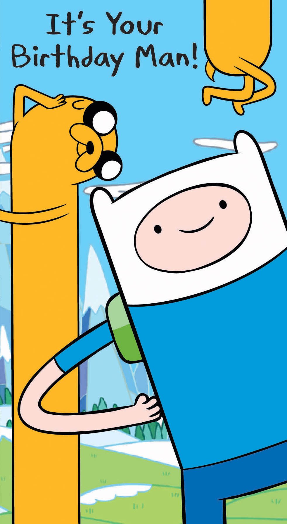 Adventure Time Birthday Card - Funny Finn & Jake Greeting Card for Men, Women, Kids | Perfect for Birthday Parties, Gifts & Collectors