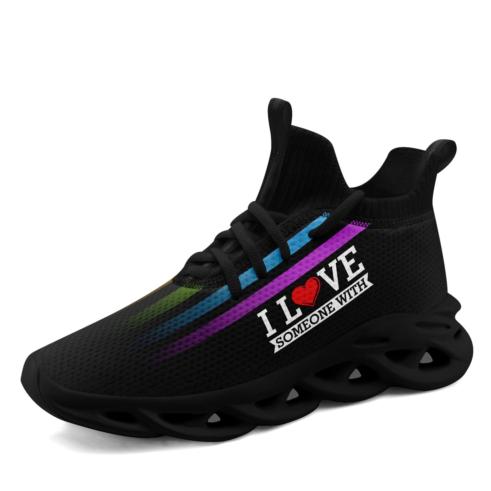Custom Maxsoul Personalized Sneakers for Men & Women - Breathable Lightweight Running Shoes FN030A D025003 Size 12 - Perfect for Gym, Workout & Casual Wear