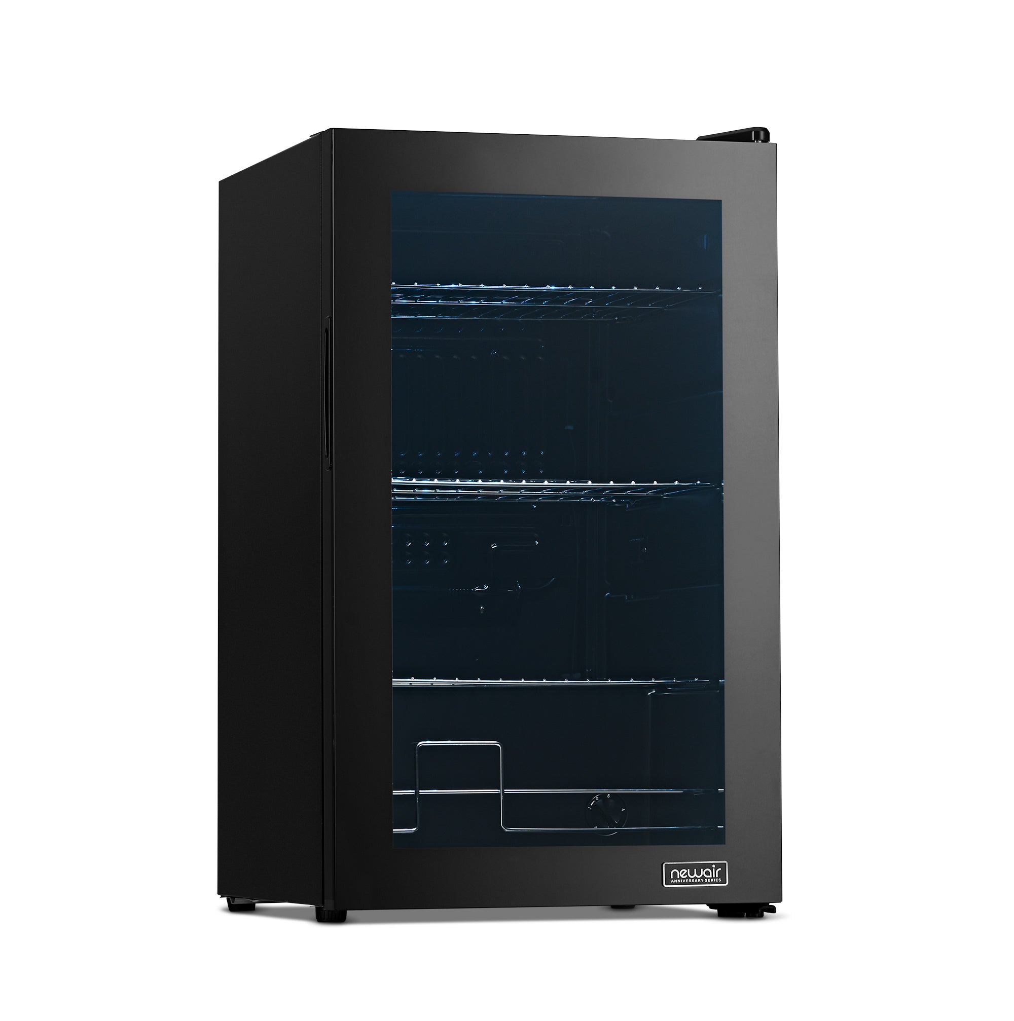 Newair® Limited Edition 100 Can Anniversary Beverage Refrigerator - Compact Beverage Cooler for Beer, Wine & Soda - Perfect for Home Bar, Office, or Man Cave (16.93 Cu.Ft)