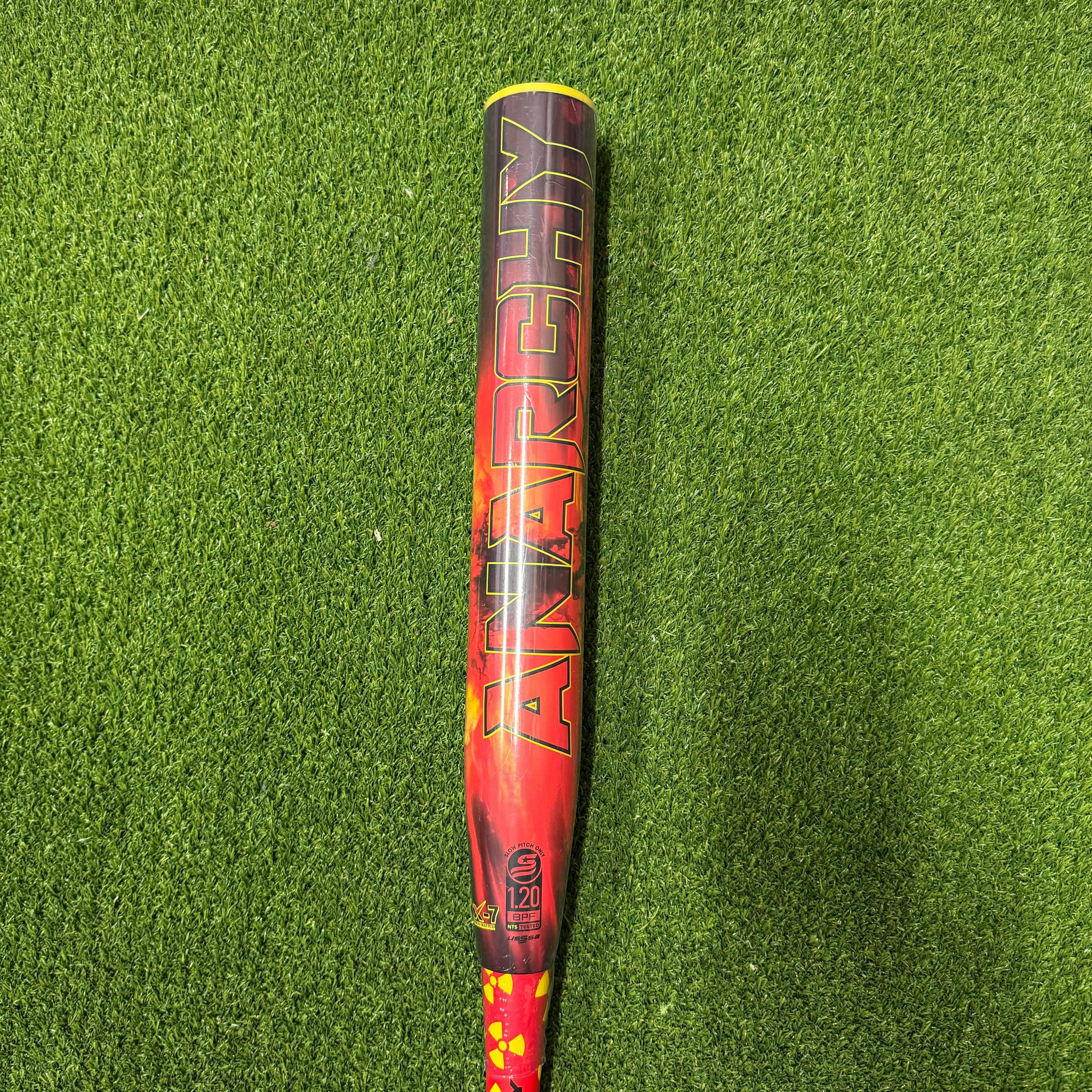 2024 Anarchy Atomic 1oz End Load USSSA Slowpitch Softball Bat - ASPATM24U 28oz [BLEM UB27] - Perfect for Competitive Slowpitch Games & Tournaments