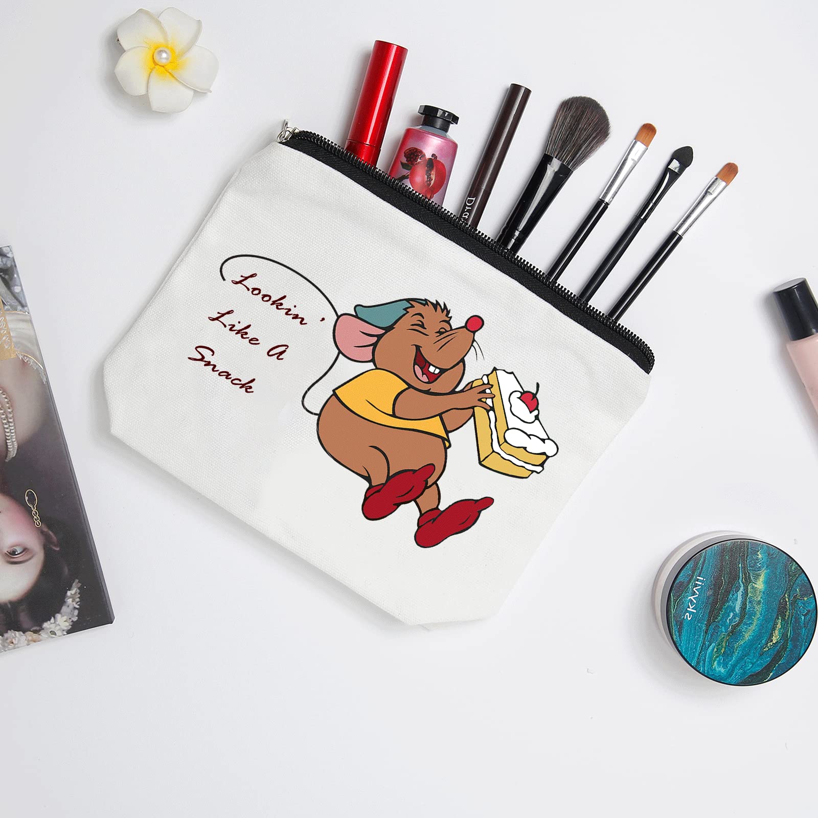 Fairy Tale Travel Makeup Bag - Waterproof Cosmetic Toiletry Organizer for Women - Perfect for Travel, Gym & Daily Essentials Storage