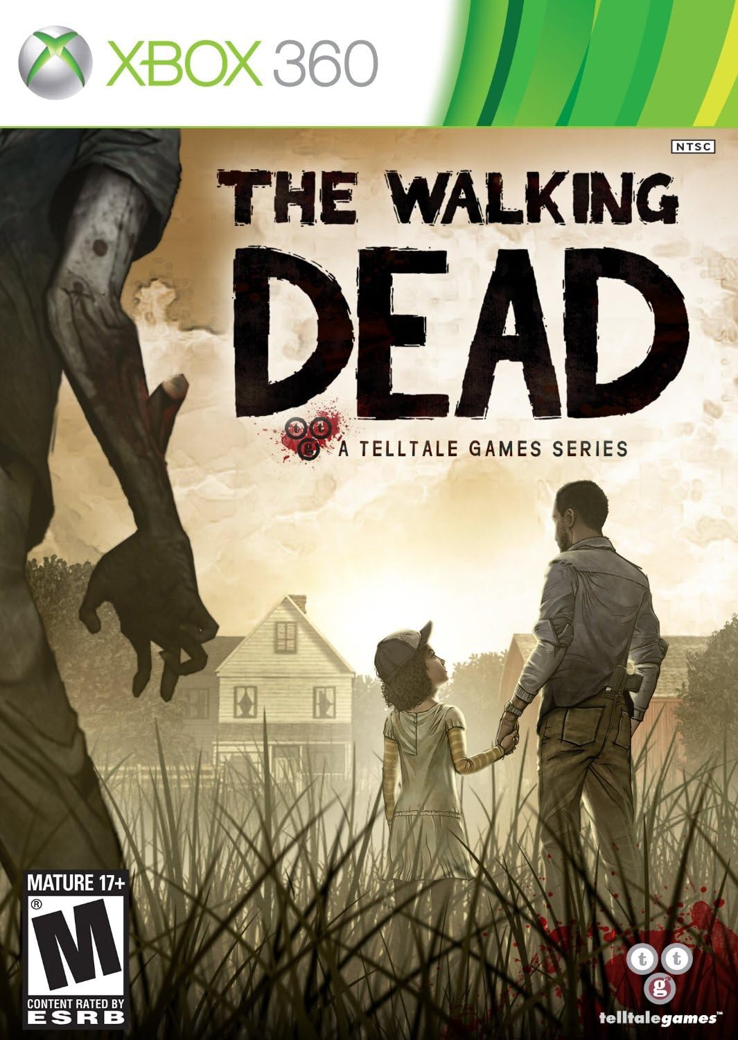 The Walking Dead Game for Xbox 360 - Award-Winning Zombie Survival Adventure | Perfect for Horror Fans & Action Gamers | Play at Home or Game Nights