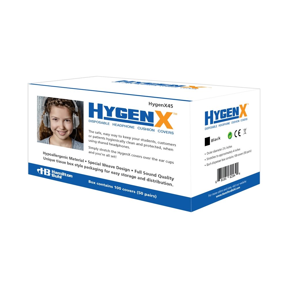HamiltonBuhl HygenX Sanitary Ear Cushion Covers - 600 Pairs (4.5