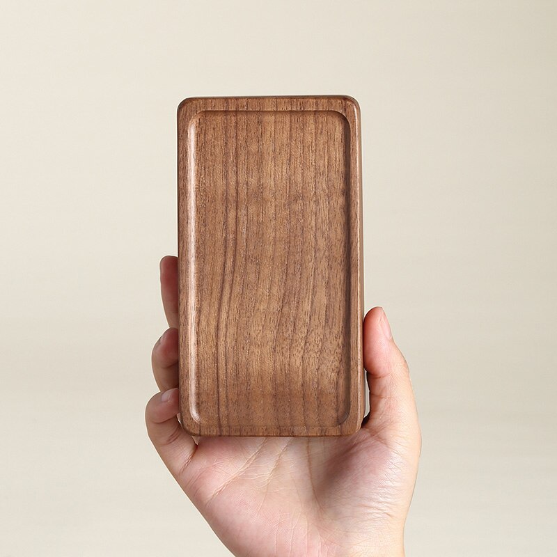 Luxury Magnetic Wooden Jewelry Box Organizer - Travel Jewelry Case for Necklace, Earrings & Rings - Perfect for Home Storage, Travel & Gifts