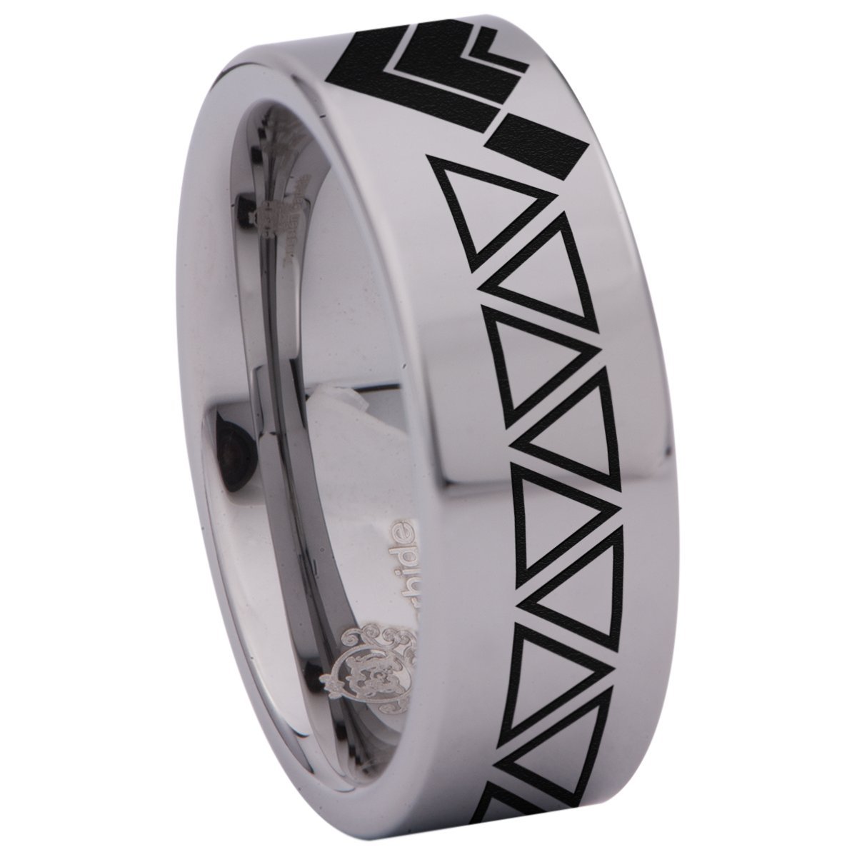 Tungsten Carbide Wedding Band Ring for Men & Women - 8mm Comfort Fit Anniversary Ring - Hypoallergenic & Scratch Resistant - Perfect for Engagements, Weddings, and Special Occasions