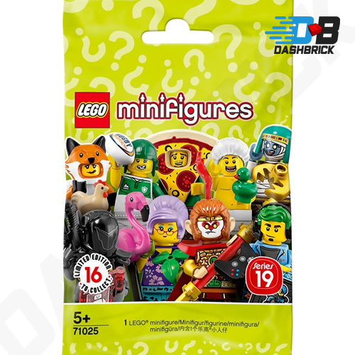 LEGO Series 19 Collectible Minifigures - Jungle Explorer (7/16) | Rare Limited Edition for LEGO Fans & Collectors | Perfect for Display, Gifts & Role Play Adventures