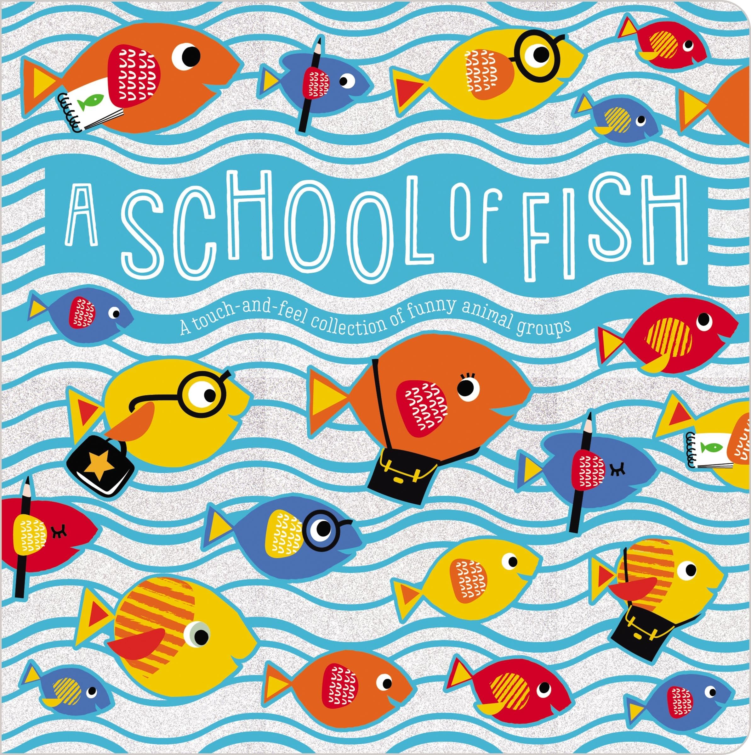 School of Fish Wall Art - Handmade Ocean Themed Decor for Living Room, Bedroom & Office - Perfect Coastal Home Decor Gift