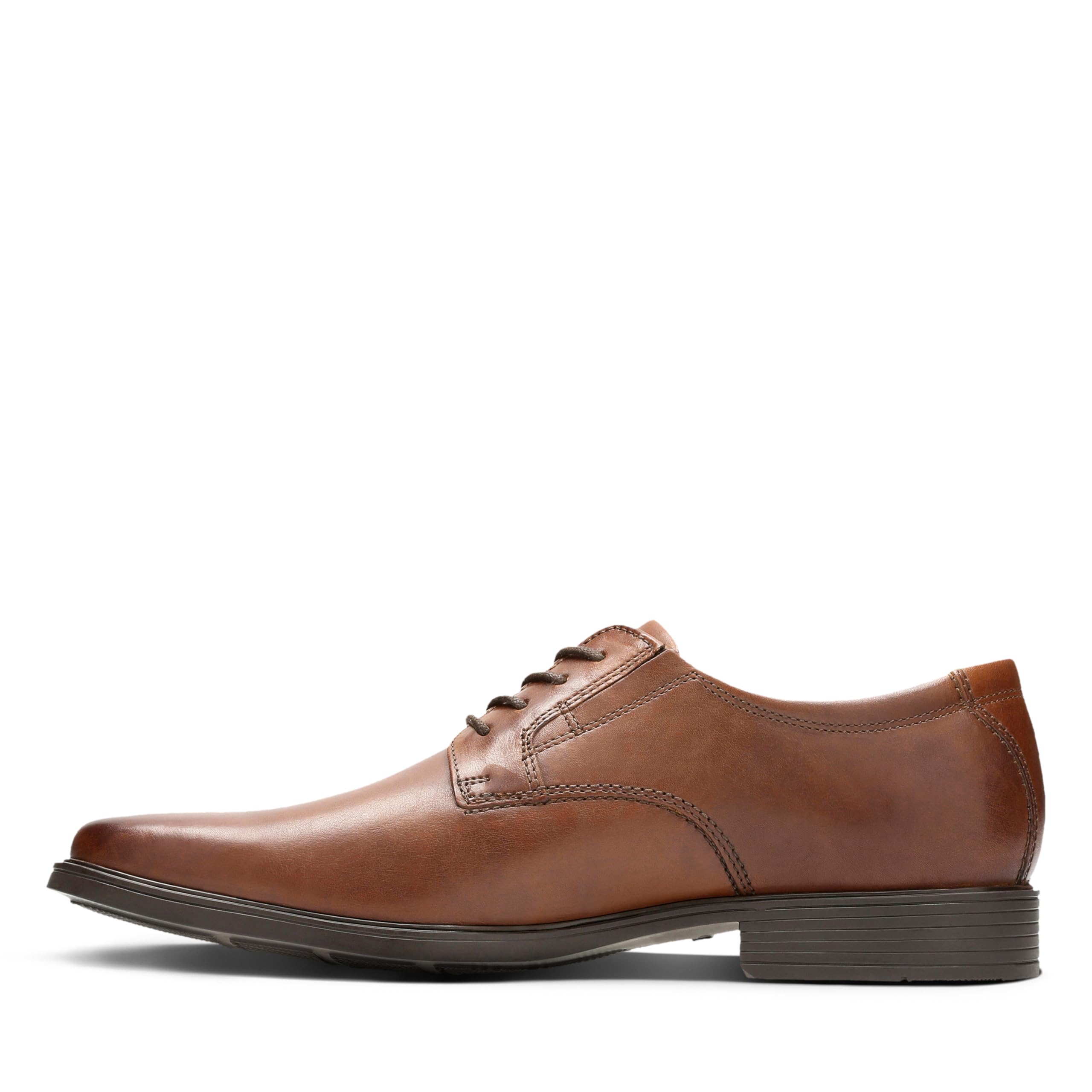 Clarks Men's Tilden Plain Oxford Shoes - Classic Comfortable Casual Dress Shoes for Work, Office & Formal Occasions