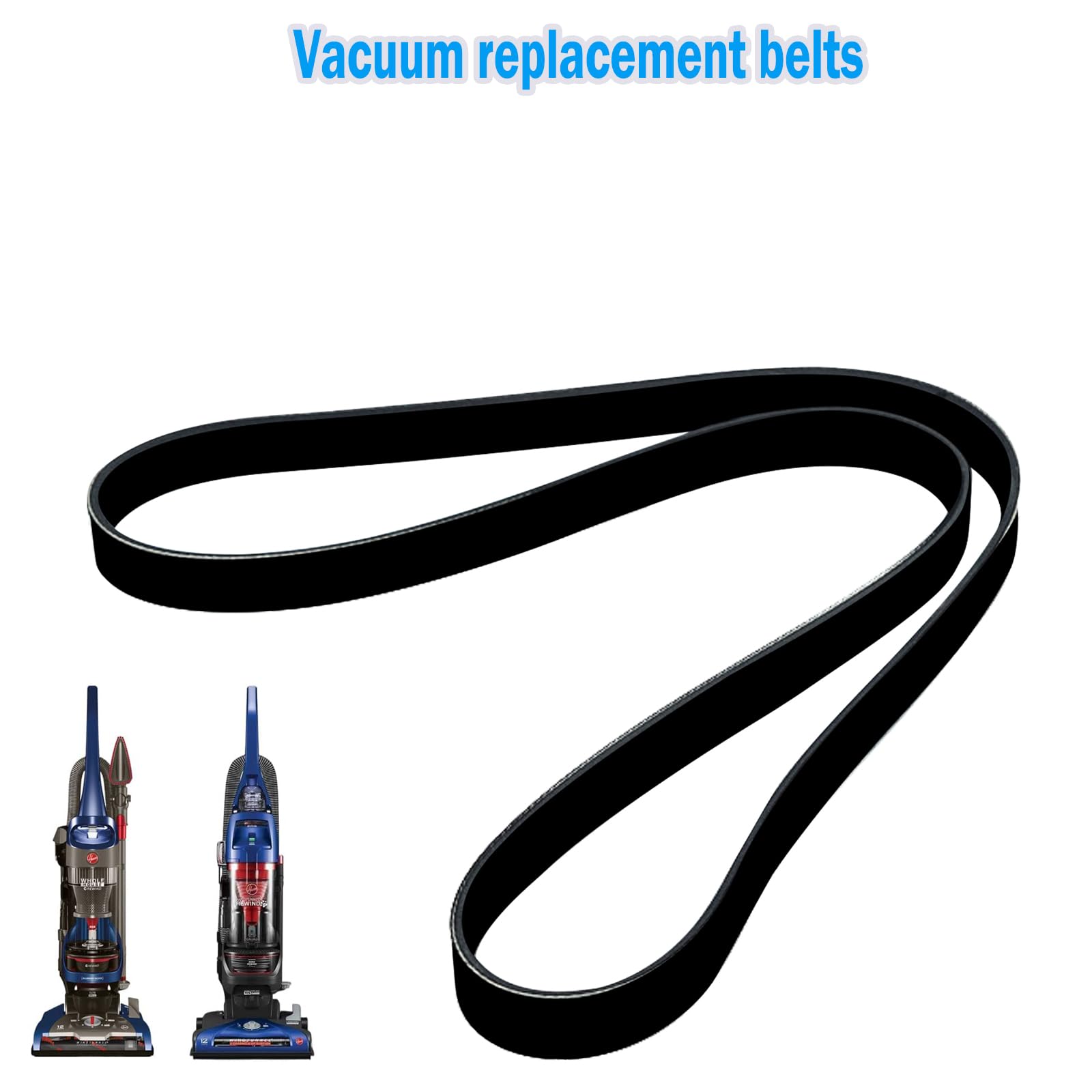 Hoover WindTunnel 3 Pro Pet Vacuum Cleaner Replacement Belts - Compatible with Models UH70930, UH70935, UH70936, UH70937, UH70939, UH72630, UH72635 Series - Perfect for Pet Hair Removal and Deep Cleaning Carpets