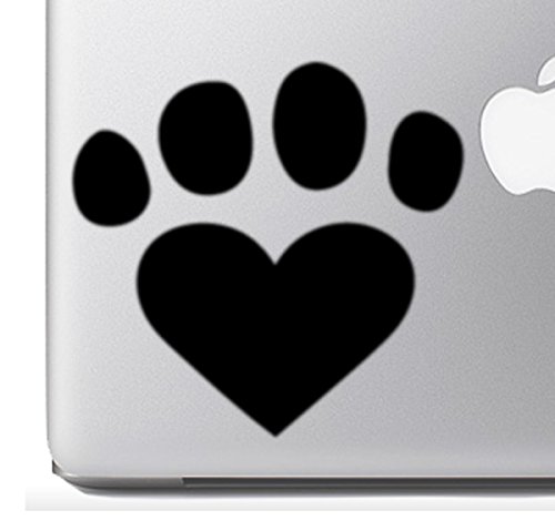 Funny Pun Heart Dog Paw #3 - 5