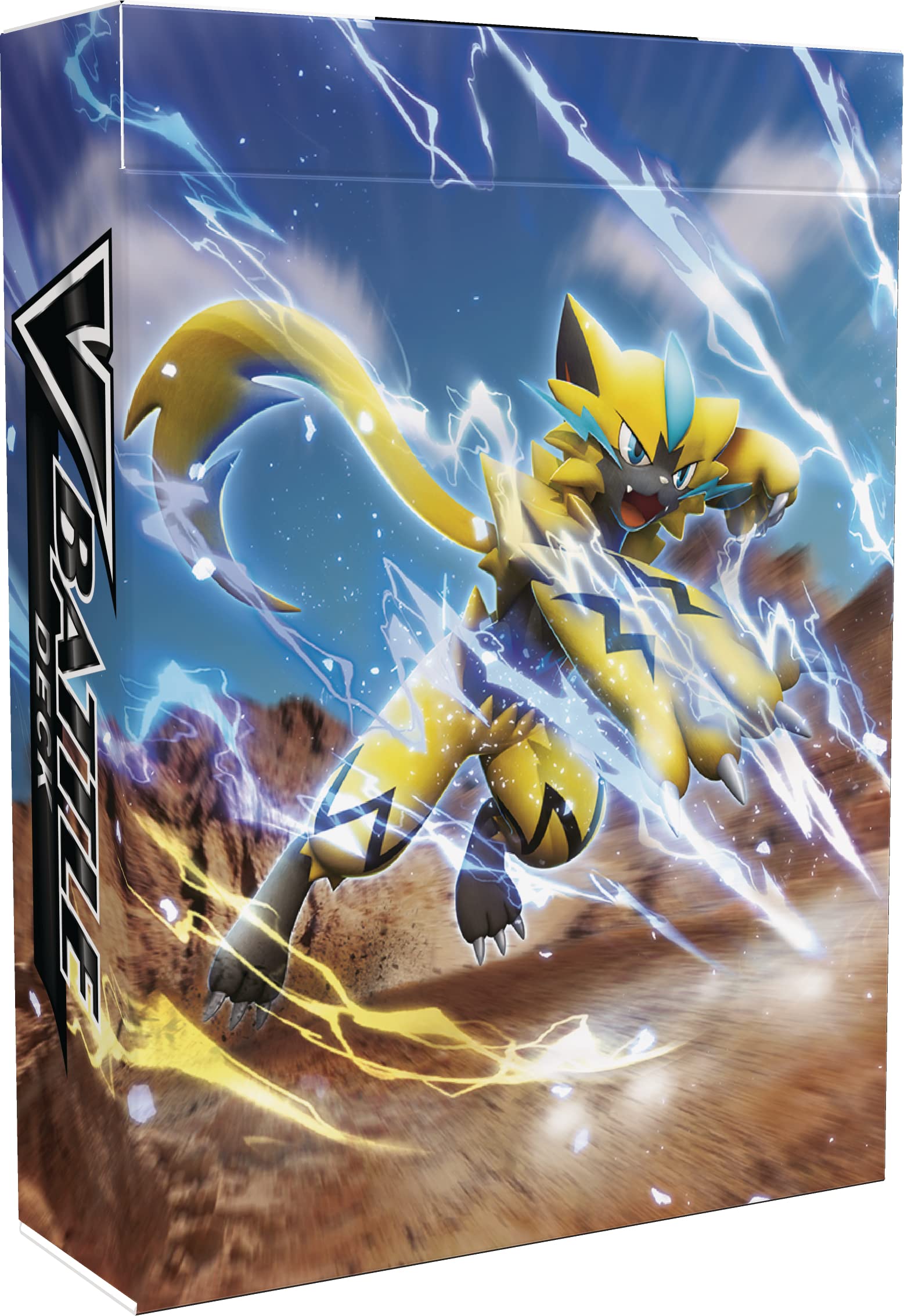 Pokémon Zeraora V Battle Deck - 60 Ready-to-Play Trading Cards for Collectors & Battles | Perfect for Tournaments, Game Nights & Gifts