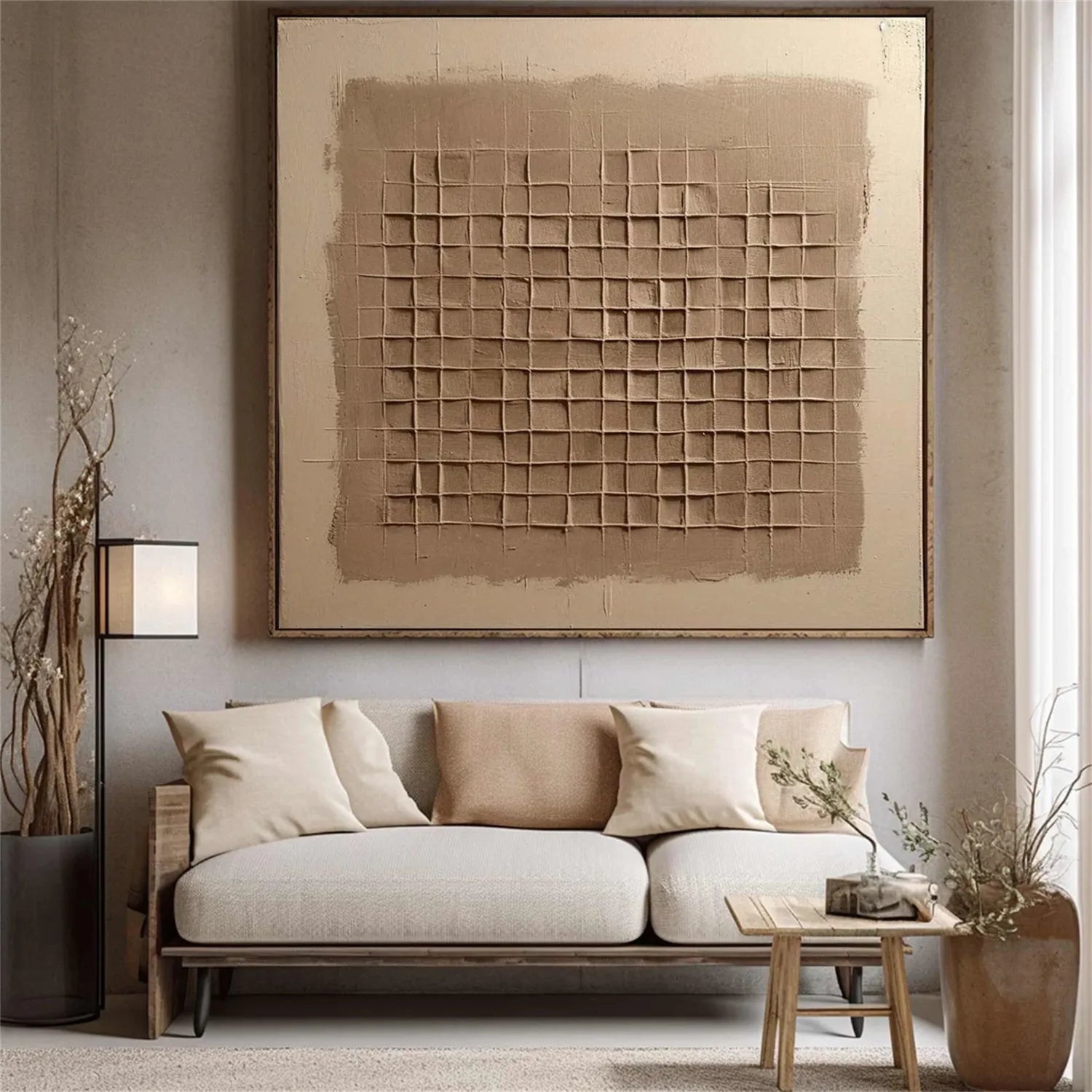 Abstract Tranquility Art Painting #WS170 - Modern Canvas Wall Art for Living Room, Bedroom & Office Decor