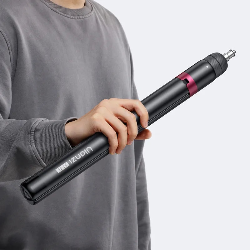 Ulanzi AT-05 2M Heavy Duty Aluminum Alloy Foldable Light Stand for Photography, Video Shooting, and Studio Lighting - Perfect for YouTube, TikTok, and Live Streaming
