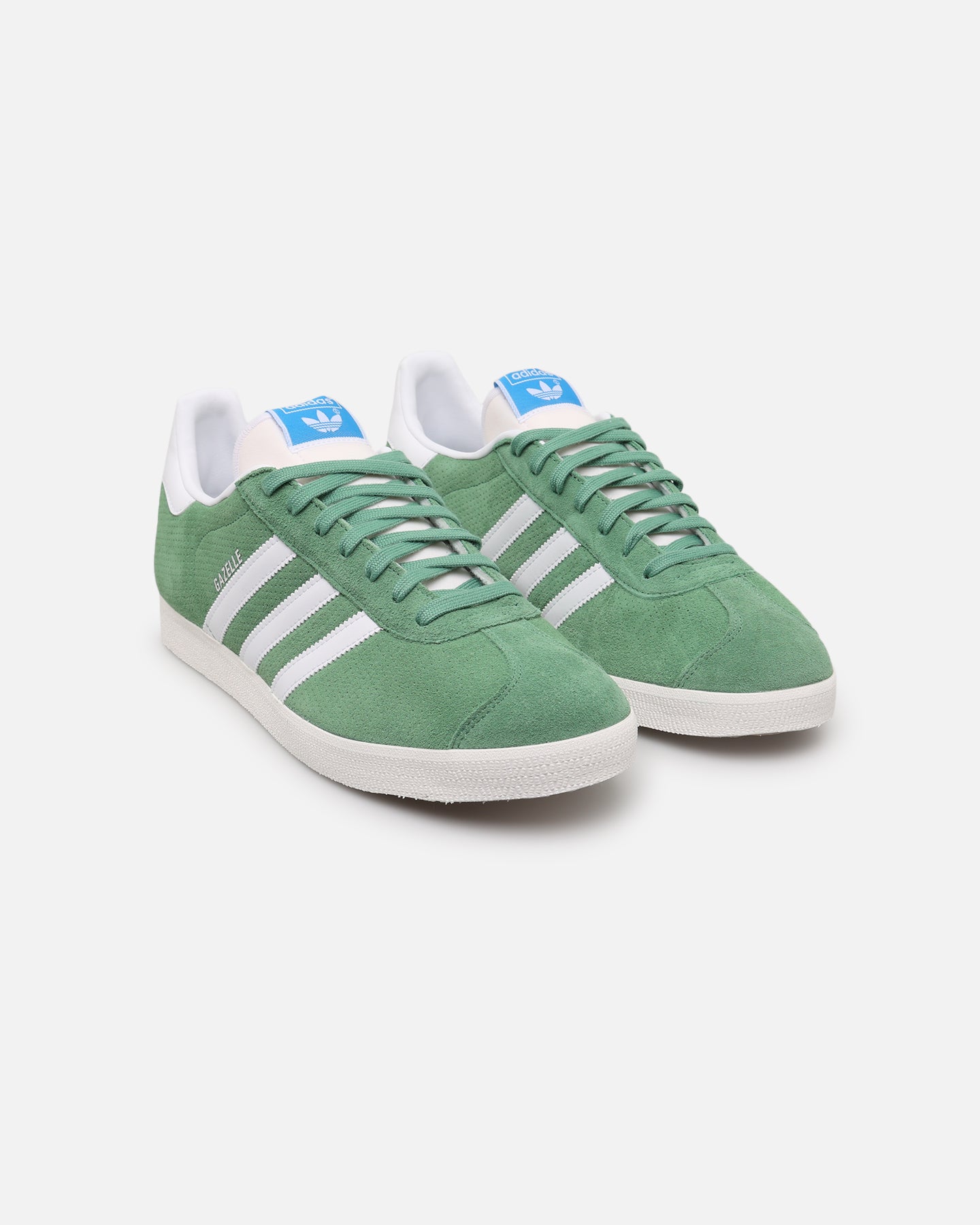 Adidas Gazelle Sneakers - Green & White Retro Running Shoes for Men & Women | Casual Wear, Gym, Street Style