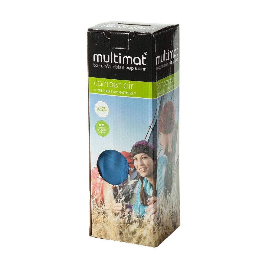 Multimat Camper Air Inflatable Mattress - Portable Camping Sleeping Pad for Outdoor Adventures, Hiking & Backpacking
