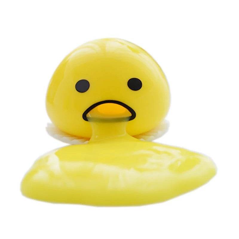 Vomit Egg Squishy Toy - Stress Relief & Sensory Fidget Toy for Kids & Adults - Fun Party Favor, Classroom Reward, Anxiety Relief, and Desk Decor