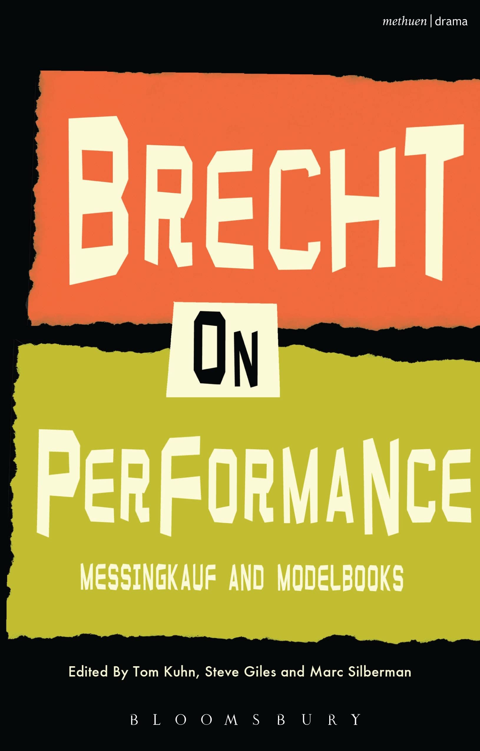 Brecht on Performance: Messingkauf and Modelbooks - Essential Theater Study Guide for Actors & Directors | Drama Theory Books for Stage Performances