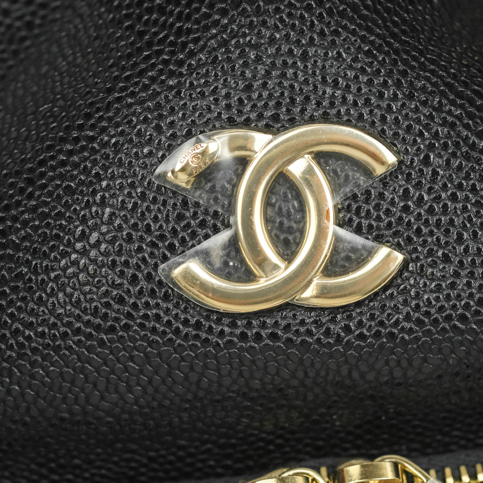 Chanel Business Affinity Drawstring Bucket Bag - Black Caviar Leather with Gold Hardware (21P Collection) | Luxury Crossbody Handbag for Work, Travel & Everyday Use