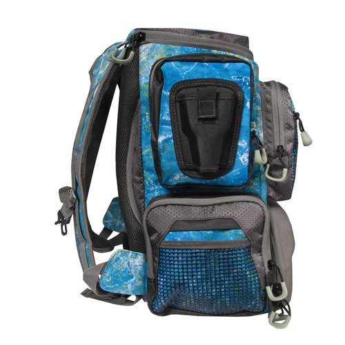 Calcutta Squall 3600 Tactical Backpack Tackle Bag - Durable Fishing Gear Storage for Saltwater & Freshwater Anglers - Perfect for Boat, Kayak, and Shore Fishing Adventures