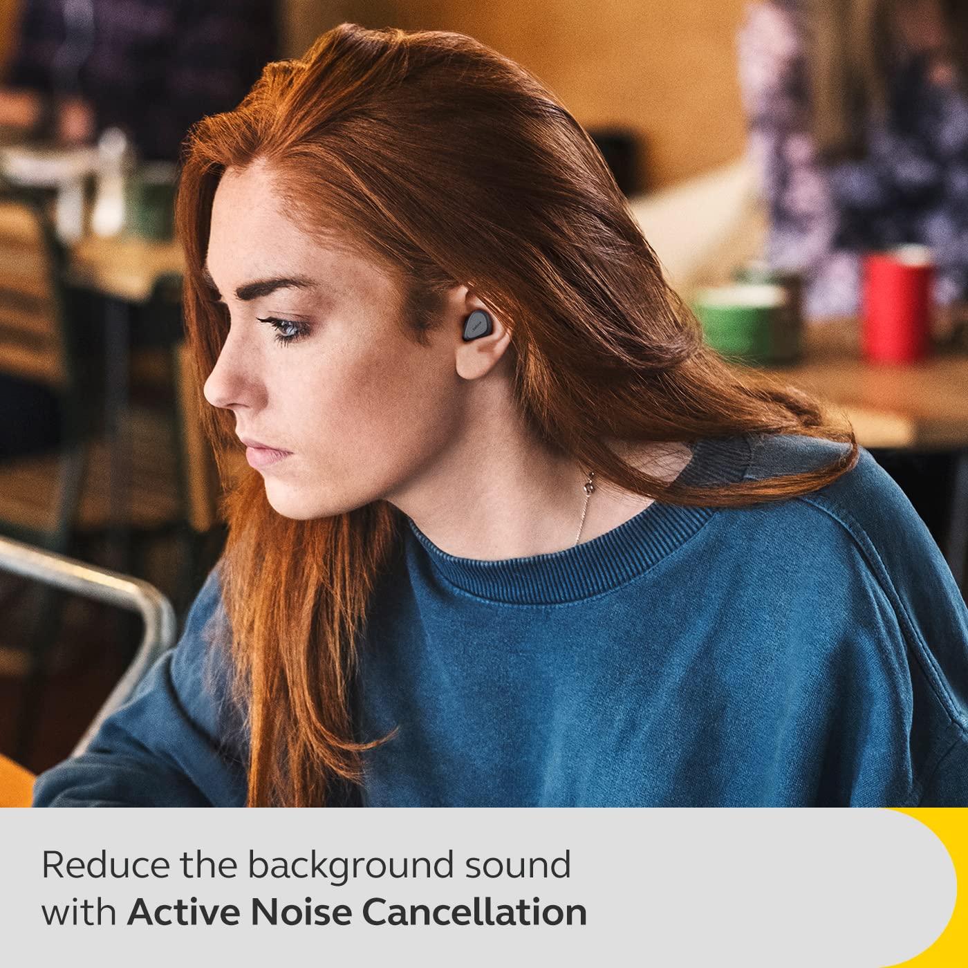 Jabra Elite 4 True Wireless Earbuds - Dark Grey | Active Noise Cancelling Bluetooth Headphones for Running, Gym & Workouts
