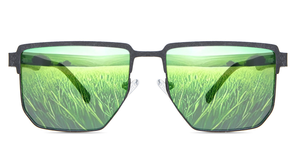 Jefferson Men's Prescription Tinted Glasses - UV Protection & Anti-Glare for Outdoor Activities, Driving & Daily Wear