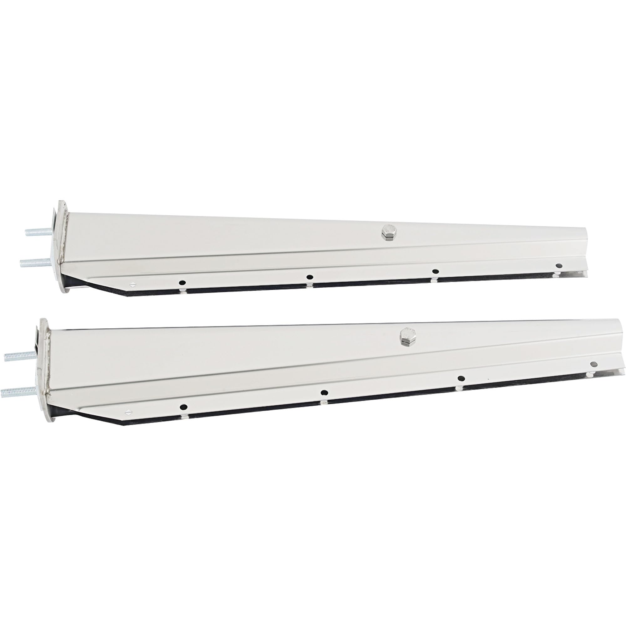 Stainless Steel Mud Flap Brackets 30in 2-Pack for Trucks & Trailers