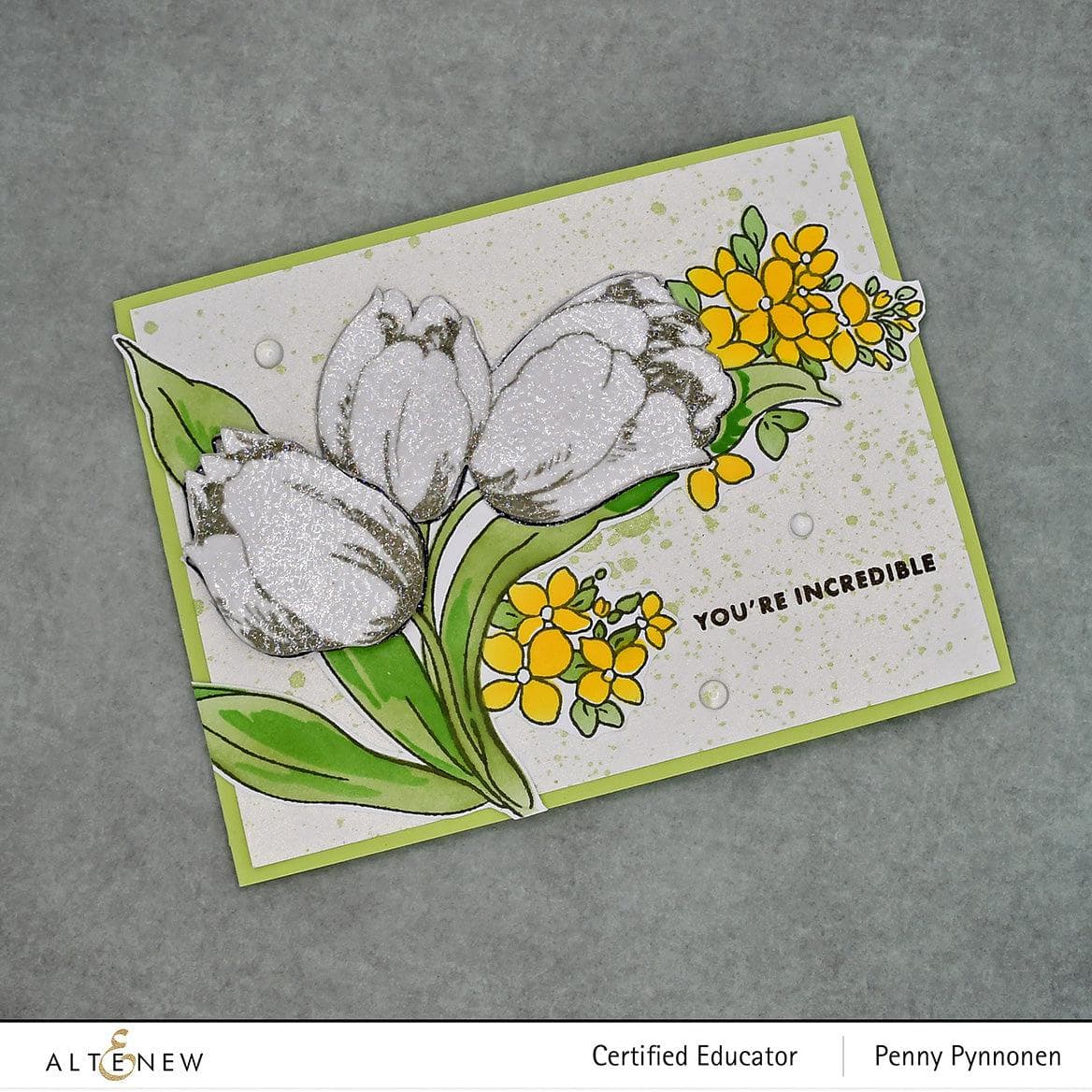 Build A Garden: Magnificent Branch & Tulips & Friends Add-on Die Bundle for DIY Scrapbooking, Card Making, and Paper Crafts