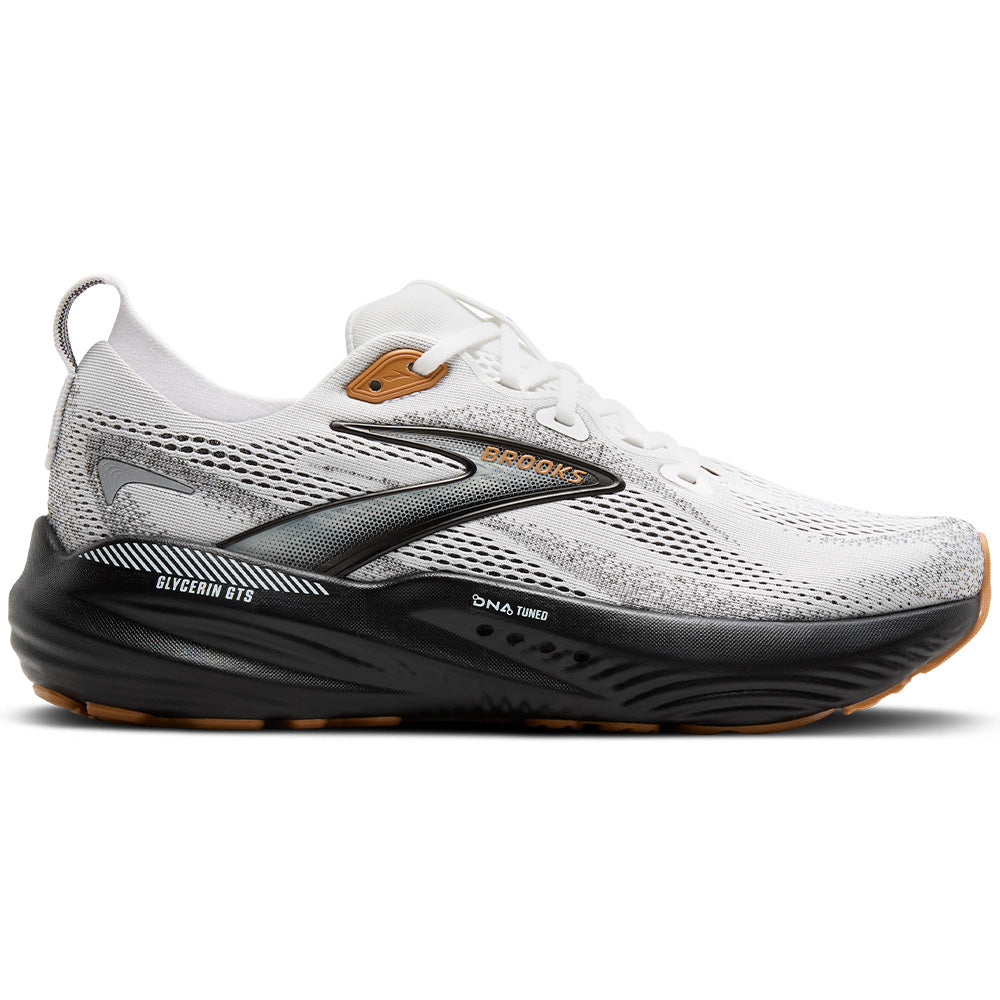 Men's Brooks Glycerin GTS 22 Running Shoes - Premium Cushioned Support for Road Running & Marathon Training