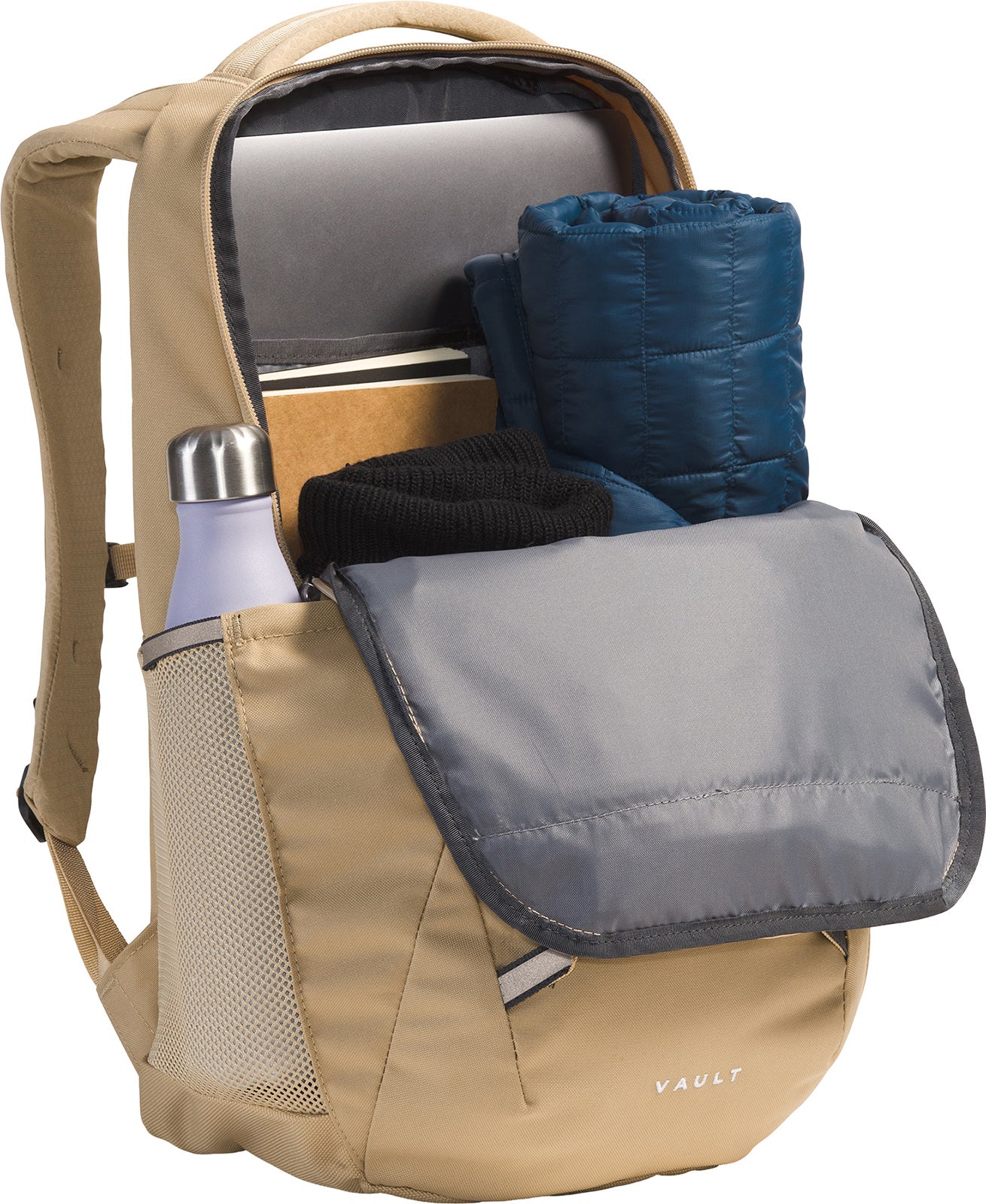 The North Face Women's Vault Backpack - Lightweight Hiking Daypack for Outdoor Adventures, Travel & School - Durable Water-Resistant Laptop Backpack with Multiple Pockets