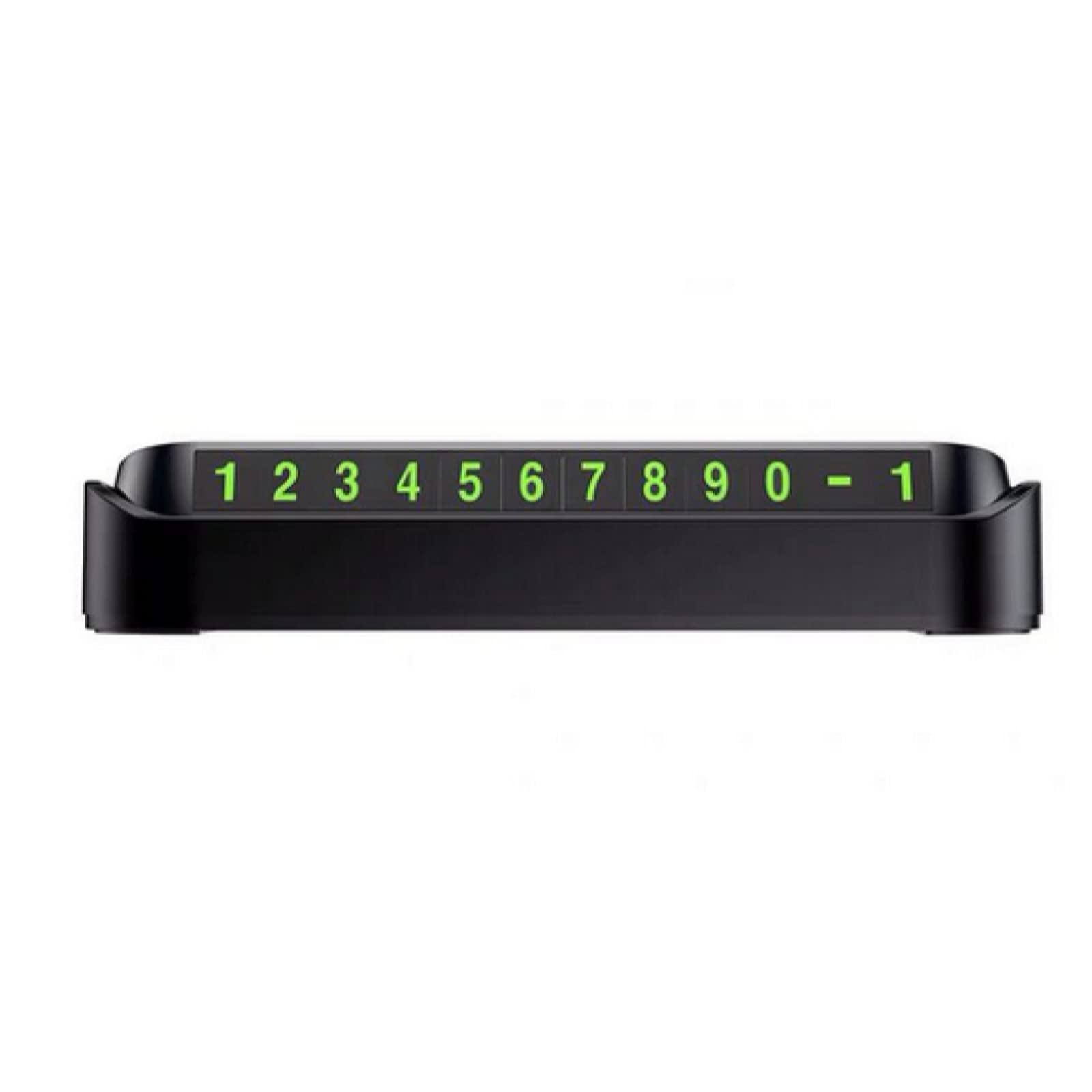 XIAOZHANG Temporary Parking Sign - Car Phone Number Sticker for Vehicles, Trucks & Moving - Durable & Reusable Parking Plate Accessories - Perfect for Parking, Moving, or Emergency Situations