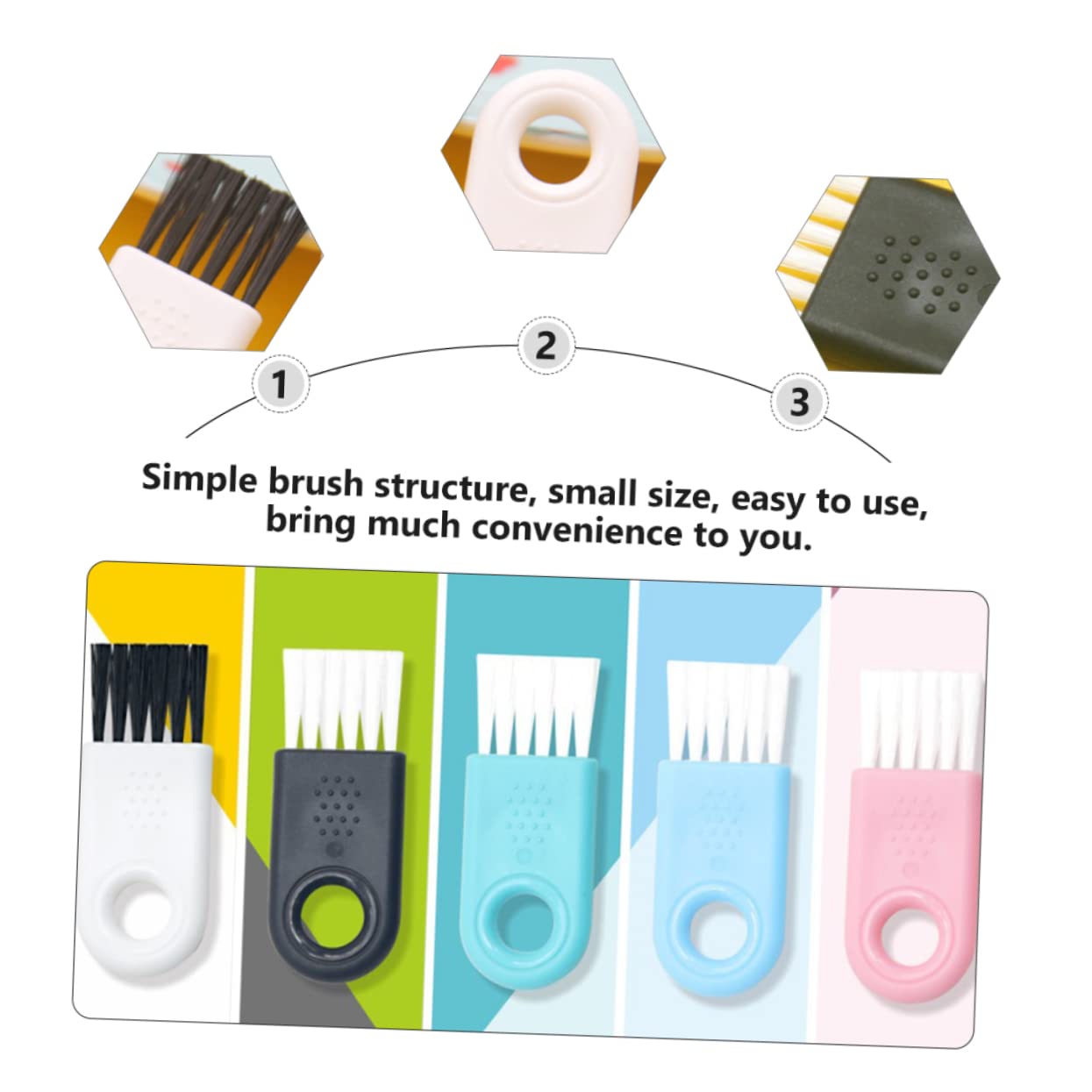 40pcs Hair Clipper Cleaning Brush Kit - Mini Electric Razor & Shaver Cleaner, Keyboard & PC Dust Brush - Perfect for Grooming, Electronics & Home Cleaning