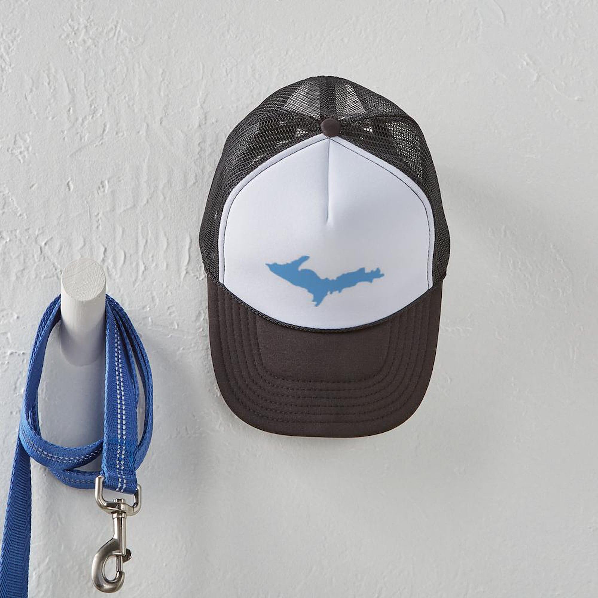 Adjustable Snapback Trucker Hat - Blue UP Design | Comfortable & Stylish for Outdoor Activities, Sports, and Casual Wear
