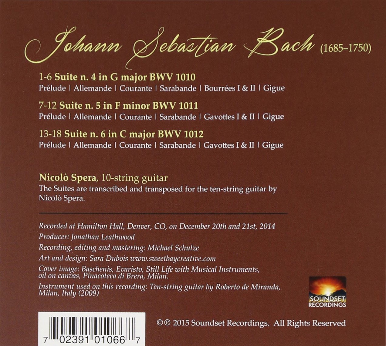 Bach on the Ten-String Guitar - Classical Music for Guitar Lovers | Perfect for Concerts, Practice & Relaxation