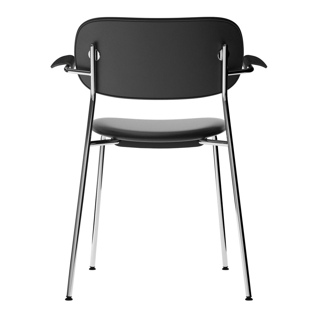 Modern Co Dining Chair with Armrests - Fully Upholstered Comfortable Seat for Kitchen, Dining Room & Breakfast Nook