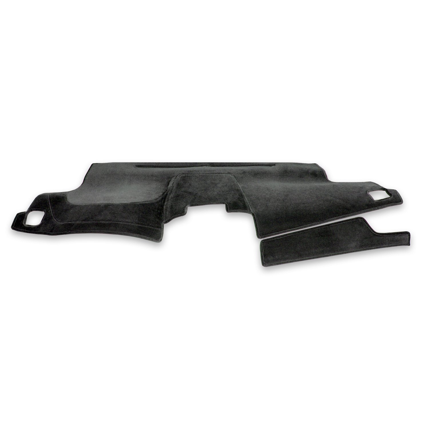 Coverking Custom Fit Dash Covers for Dodge Charger - Premium Velour Fabric (Charcoal Gray) | UV Protection & Anti-Slip Design | Perfect for Hot Weather & Interior Protection
