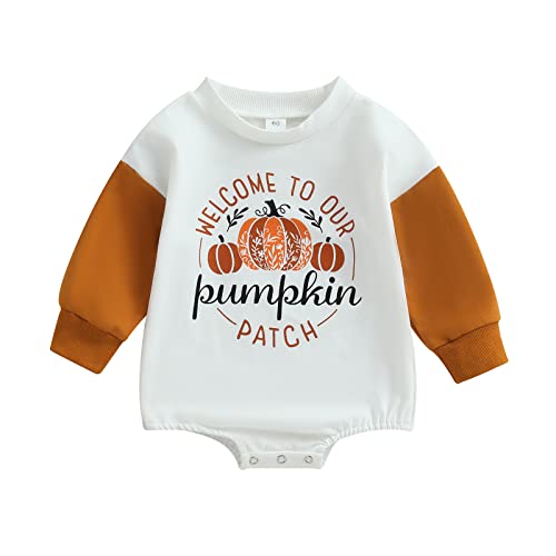 Romper Pumpkin Patch Welcome