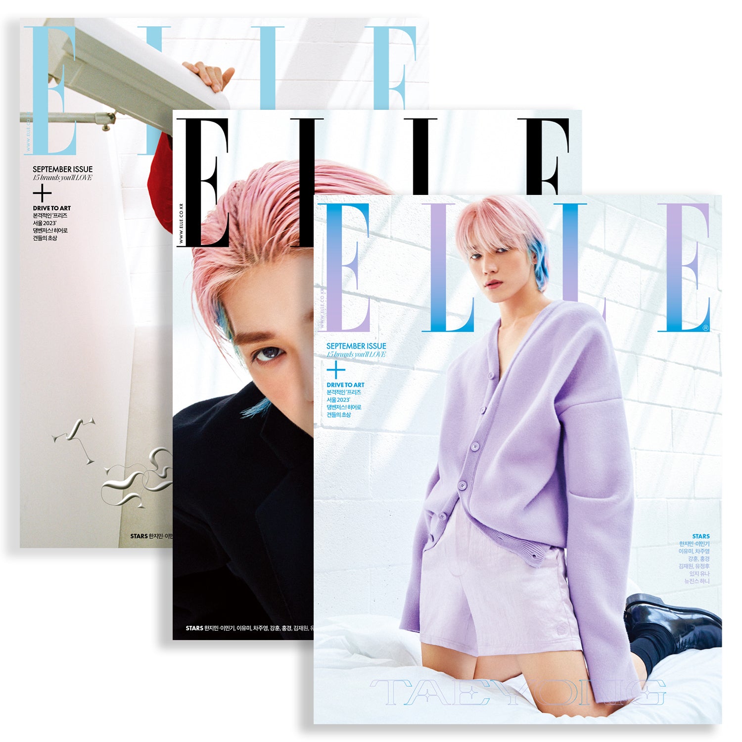 ELLE 'SEPTEMBER 2023 TAEYONG (NCT)' Magazine - K-Pop Fashion & Style Inspiration for Fans and Collectors