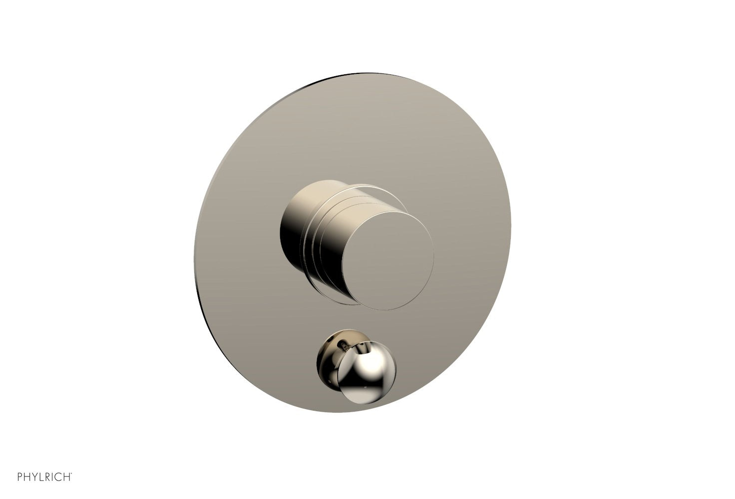 BASIC II Pressure Balance Shower Plate with Diverter and Handle Trim Set 4 197 - Perfect for Bathroom Renovation & Modern Home Upgrade