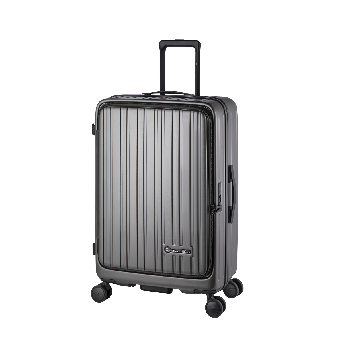 Daycrown 8528 Expandable Carry-On Luggage with Hinomoto Silent Wheels - Lightweight Spinner Suitcase for Travel, Business & Vacation - TSA Lock & Front Opening Design