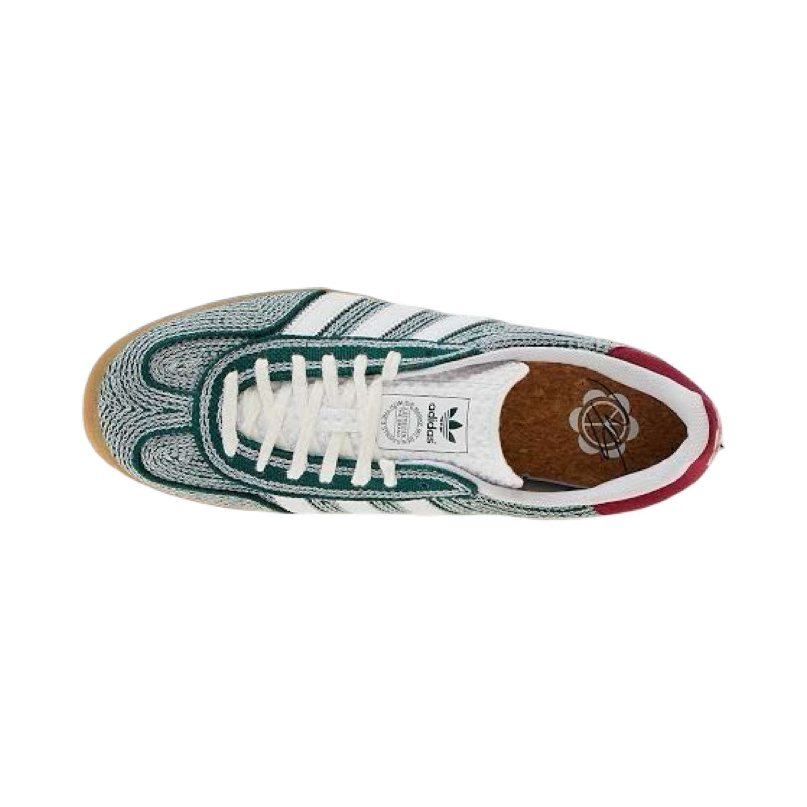 Adidas Gazelle Indoor Sneakers by Sean Wotherspoon - Hemp Green Vegan Shoes for Men | Casual Streetwear & Gym Training Lifestyle