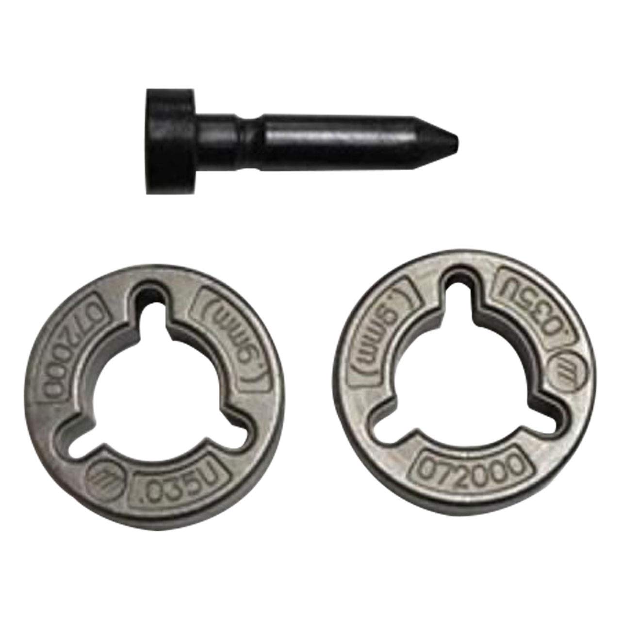 Miller .035 U-Groove Drive Rolls - Premium Welding Wire Feed Rollers for MIG Welders | Ideal for Automotive Repair, Metal Fabrication & DIY Welding Projects