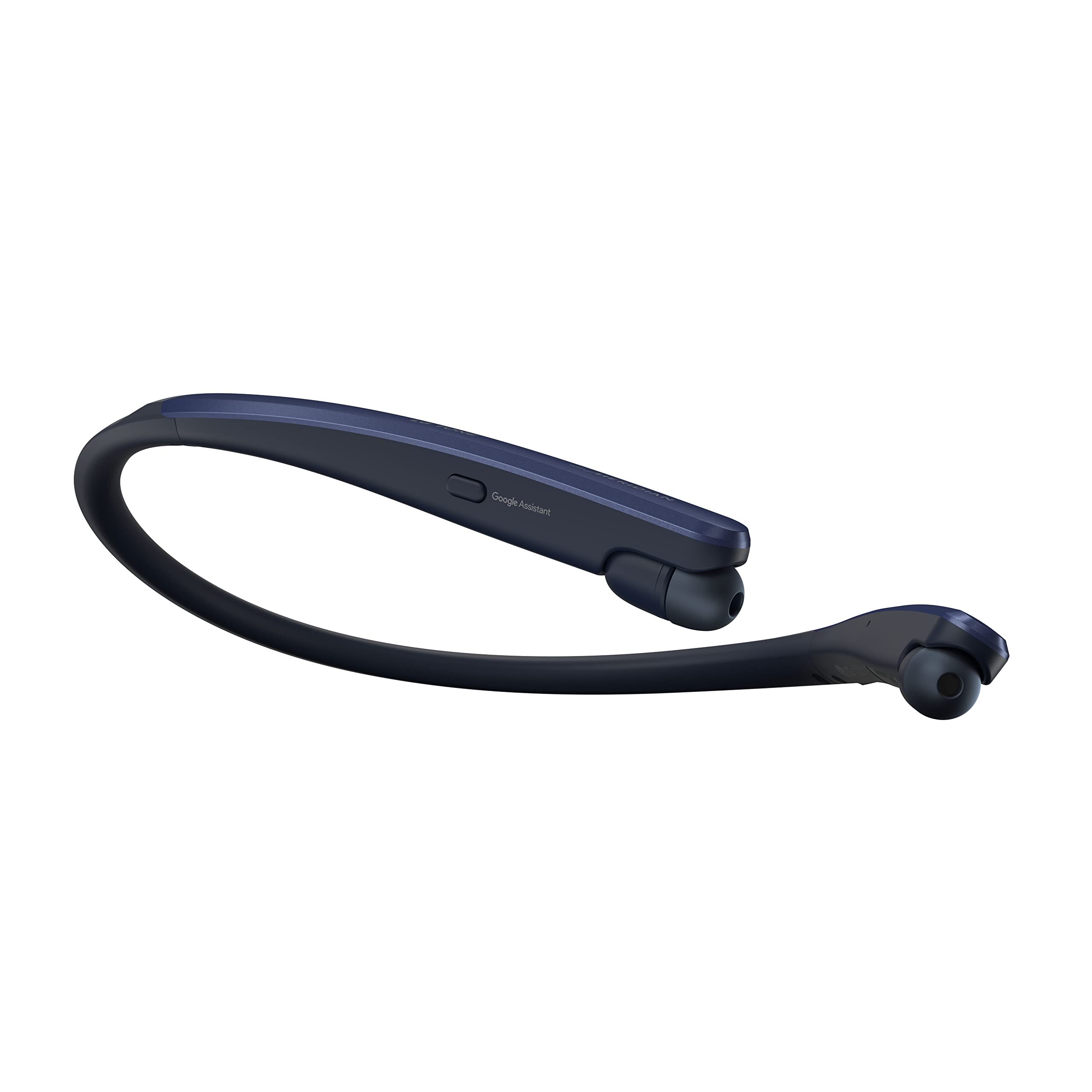 LG Tone Flex HBS-XL7 Wireless Bluetooth Neckband Earbuds with 32-Bit Hi-Fi DAC & Meridian Audio - Google Assistant Compatible - Includes Wall & Car Charger (Navy Blue) - Perfect for Workouts, Commuting & Hands-Free Calls