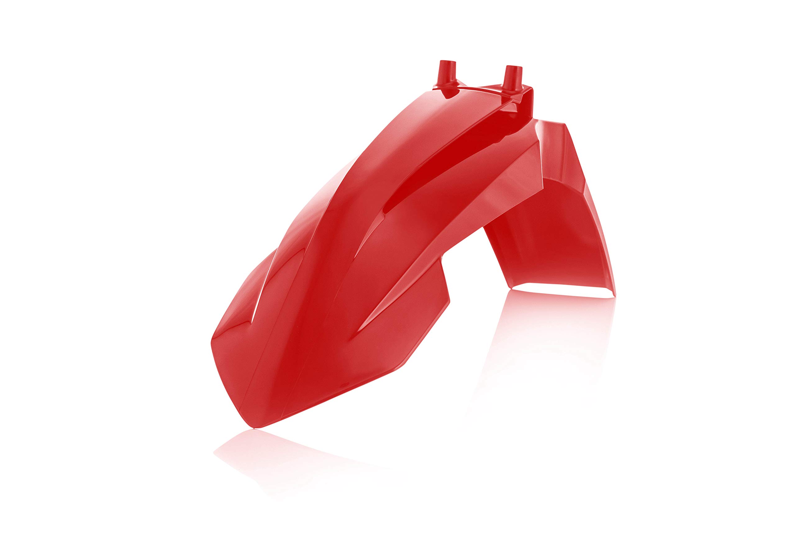 Acerbis Red Front Fenders for Gas Gas Motorcycles (2449510004) - Durable Off-Road Protection for Dirt Bikes & Motocross Racing