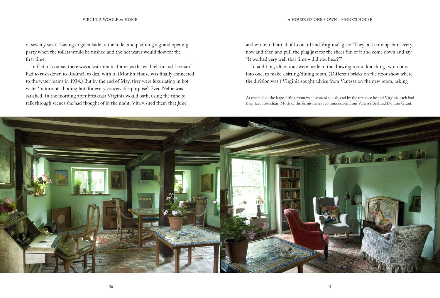 Virginia Woolf at Home: A Literary Journey - Perfect for Book Lovers, Writers & Home Decor Inspiration