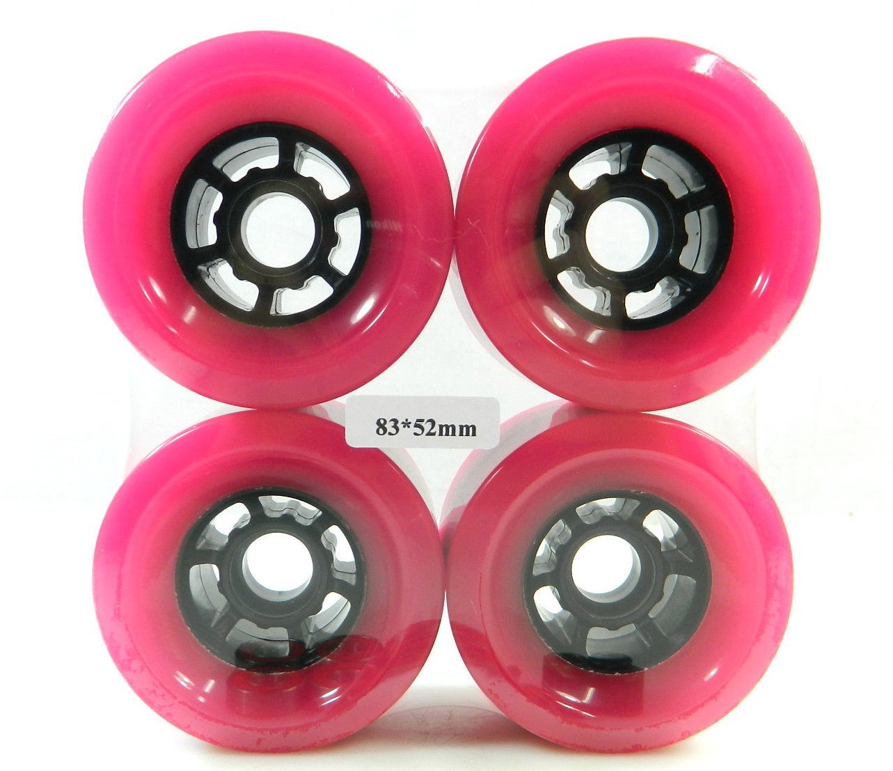 83mm Pro Longboard Cruiser Wheels - High Performance Flywheels for Smooth Riding | Perfect for Downhill, Freeride & Urban Commuting