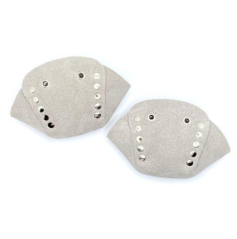 RollerStuff Light Grey Toe Caps for Roller Skates - Durable Protection for Roller Derby & Artistic Skating