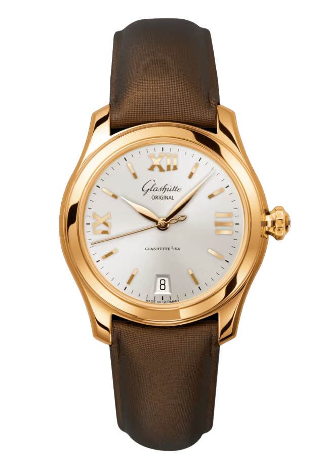 Glashutte Original Serenade Date 18K Rose Gold Women's Luxury Watch - Elegant Dress Watch for Formal Occasions & Special Events