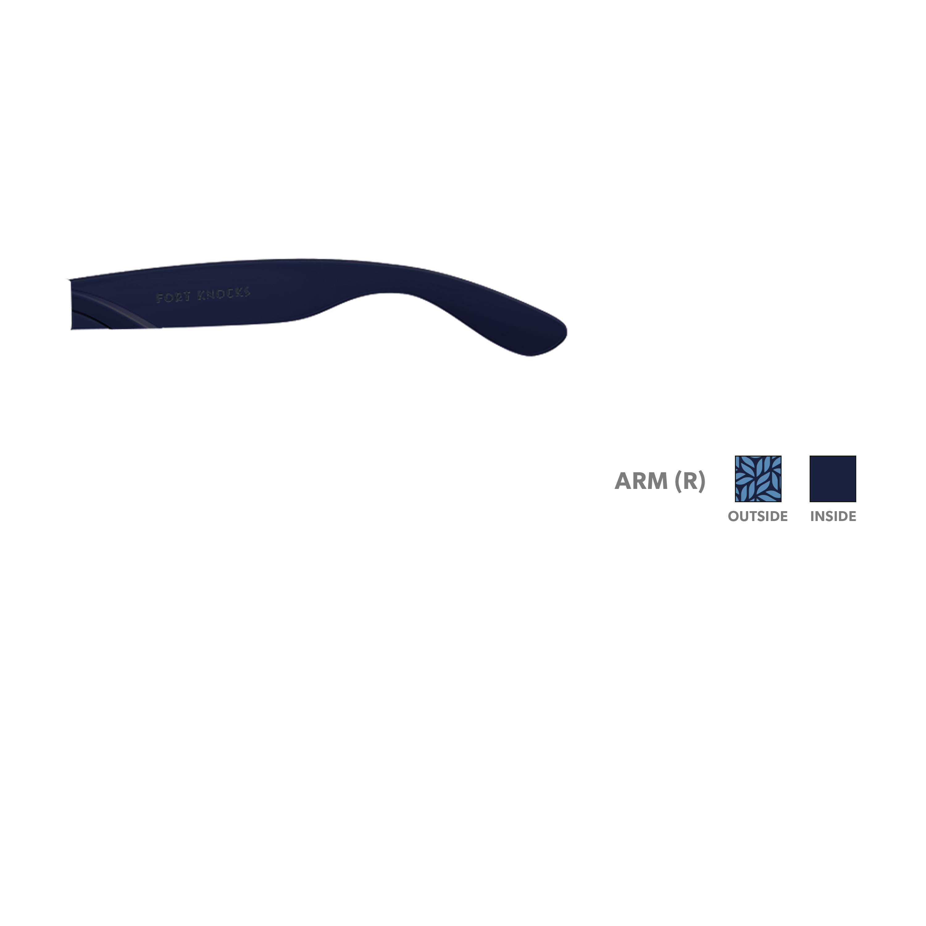 Knockaround Fort Knocks Custom Arm Sunglasses - Keep Calm & Stylish - Perfect for Outdoor Sports, Beach, and Everyday Fashion